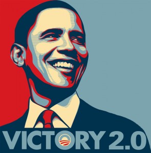 Obama victorious and wins 2012 election