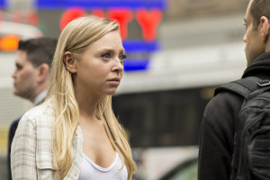 MR. ROBOT -- "wh1ter0se.m4v" Episode 108 -- Pictured: (l-r) Portia Doubleday as Angela Moss -- (Photo by: David Giesbrecht/USA Network)