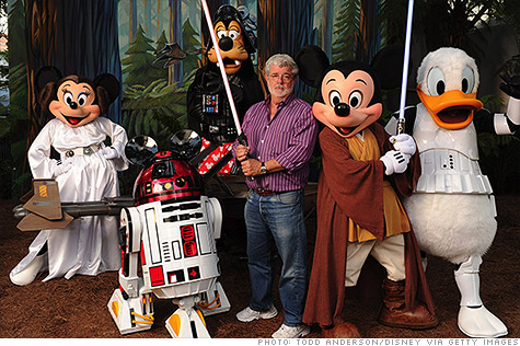 Lucas sells Star Wars to Disney